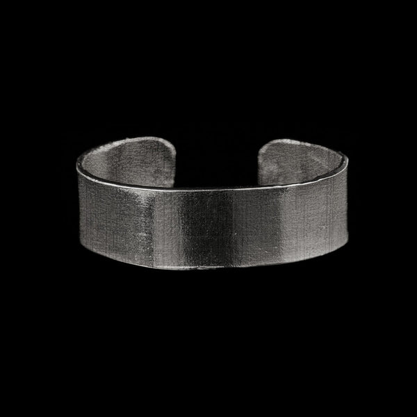 SODA - SMALL BAND SLAVE BRACELET
 25 mm aged silver