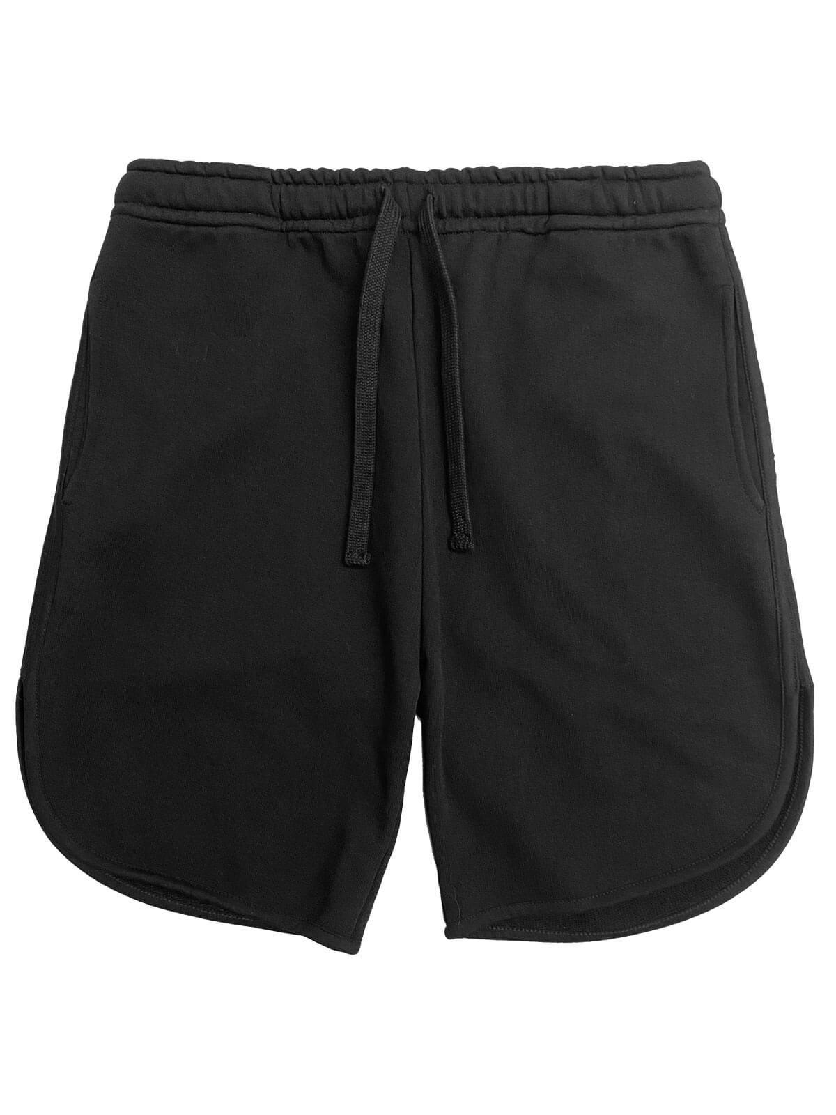 SODA - Genderless Terry Shorts - BLACK
