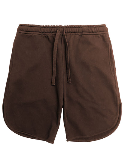 SODA - Genderless Terry Shorts - BROWN