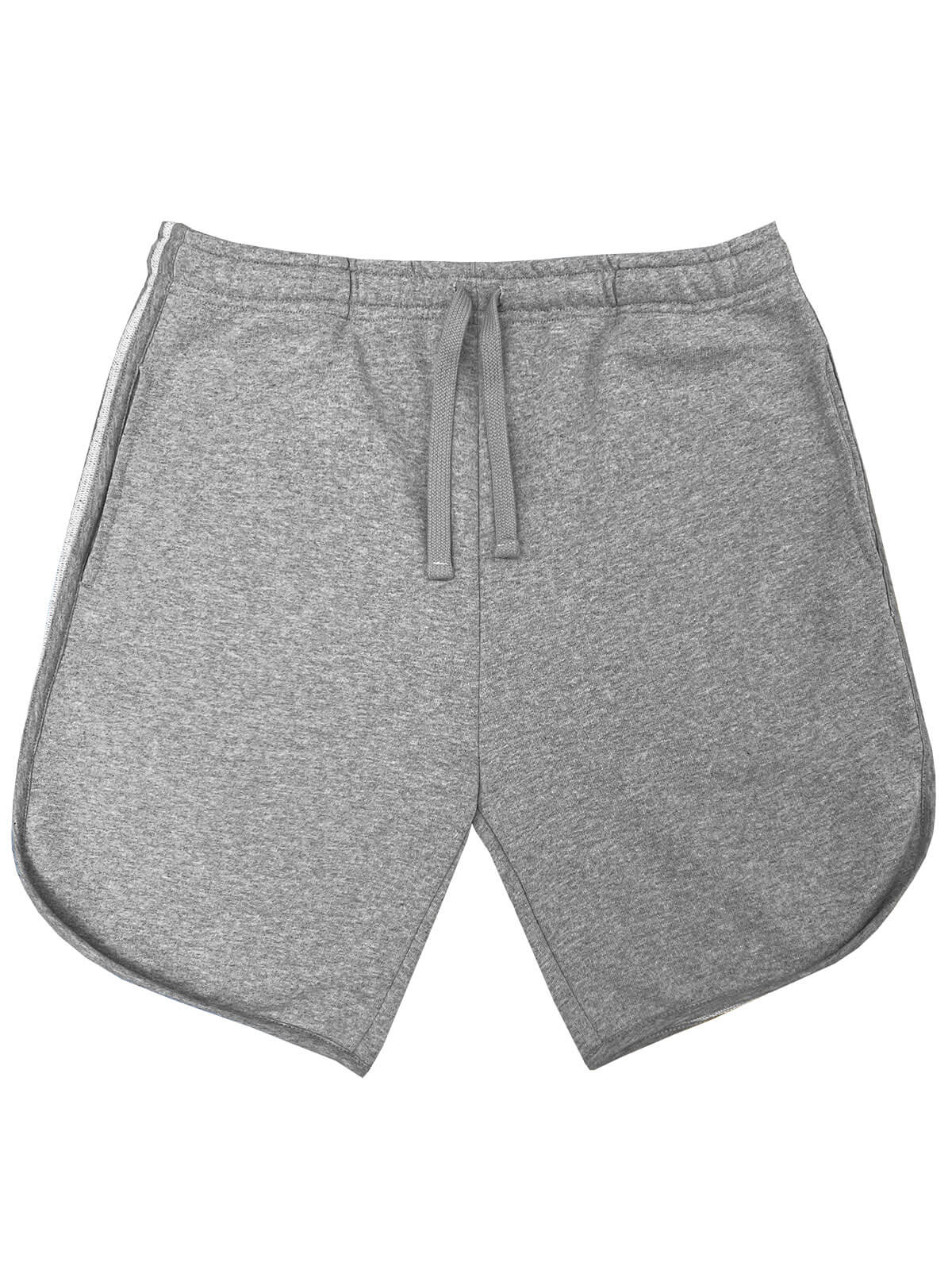 SODA - Genderless Terry Shorts - GRAY HEATHER