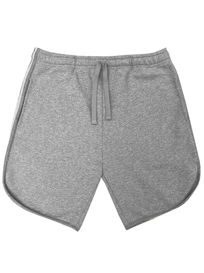 SODA - Genderless Terry Shorts - GRAY HEATHER