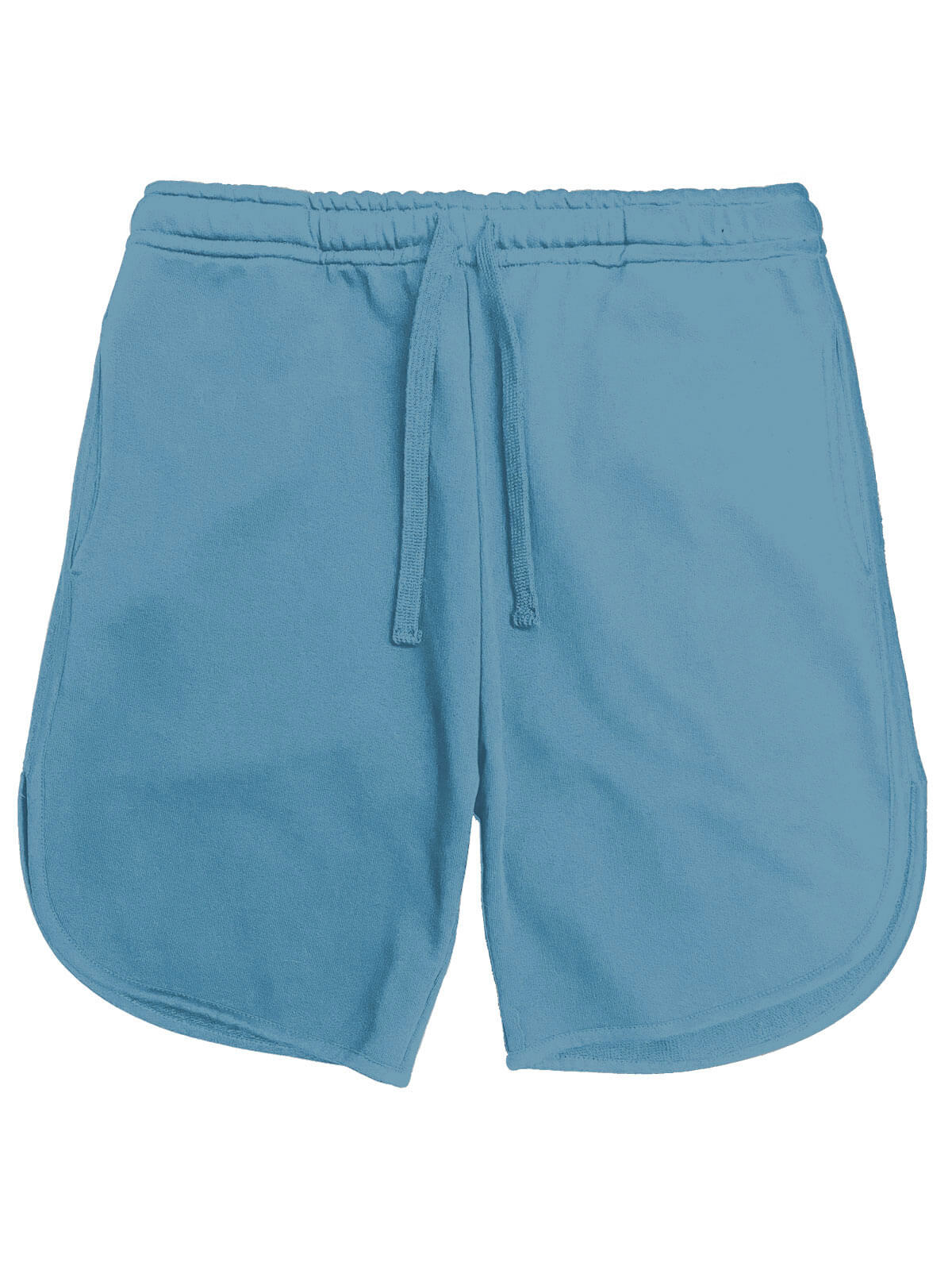 SODA - Genderless Terry Shorts - POWDER BLUE