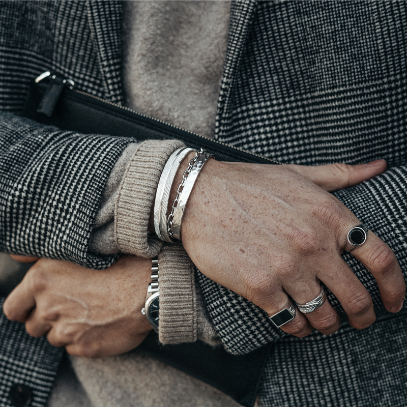 Soda - Men's Bracelet - feather