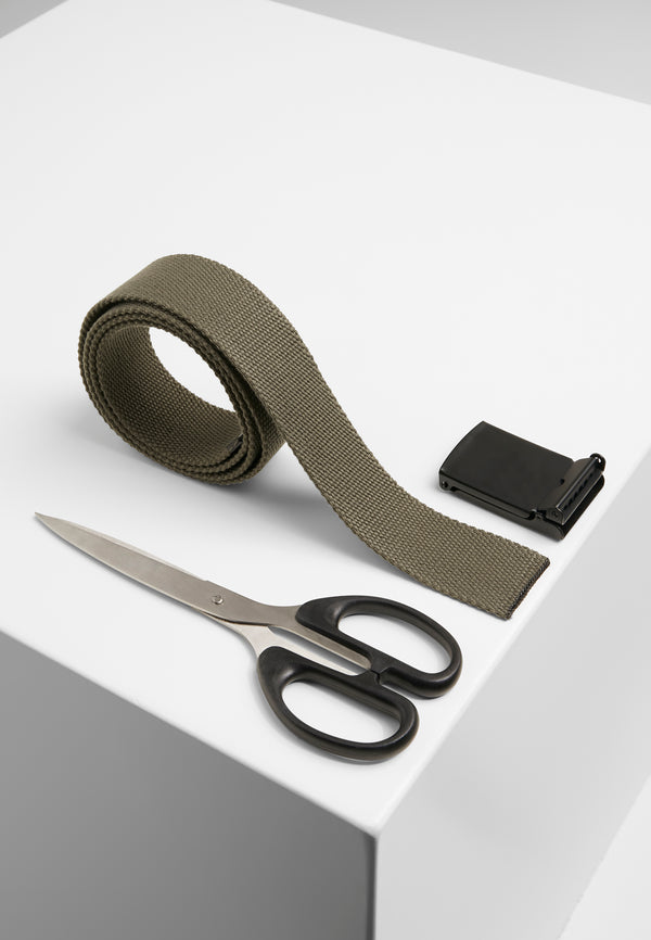 Urban Classic - Cintura - Canvas Belts - olive/black