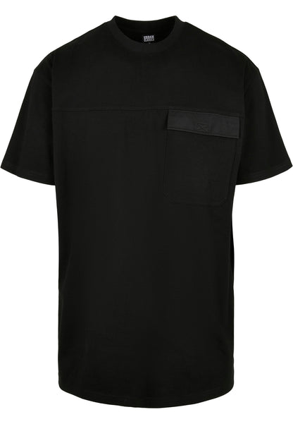 URBAN CLASSIC - Oversize Big Flap Pocket Tee T-shirt - black