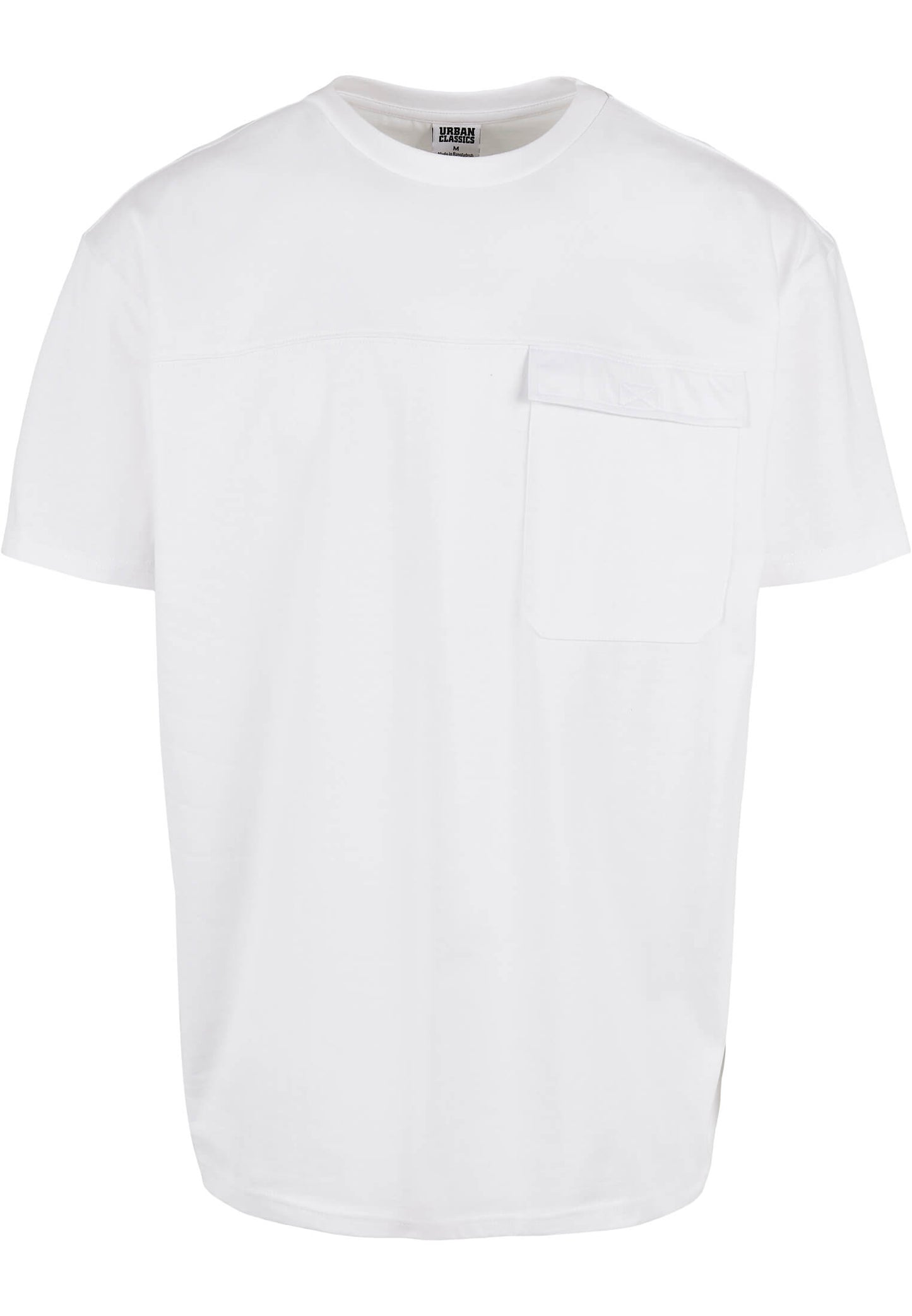 URBAN CLASSIC - Oversize Big Flap Pocket Tee T-shirt - White