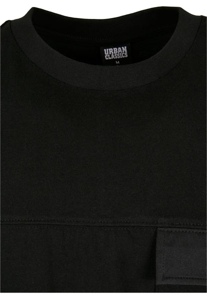 URBAN CLASSIC - Oversize Big Flap Pocket Tee T-shirt - black