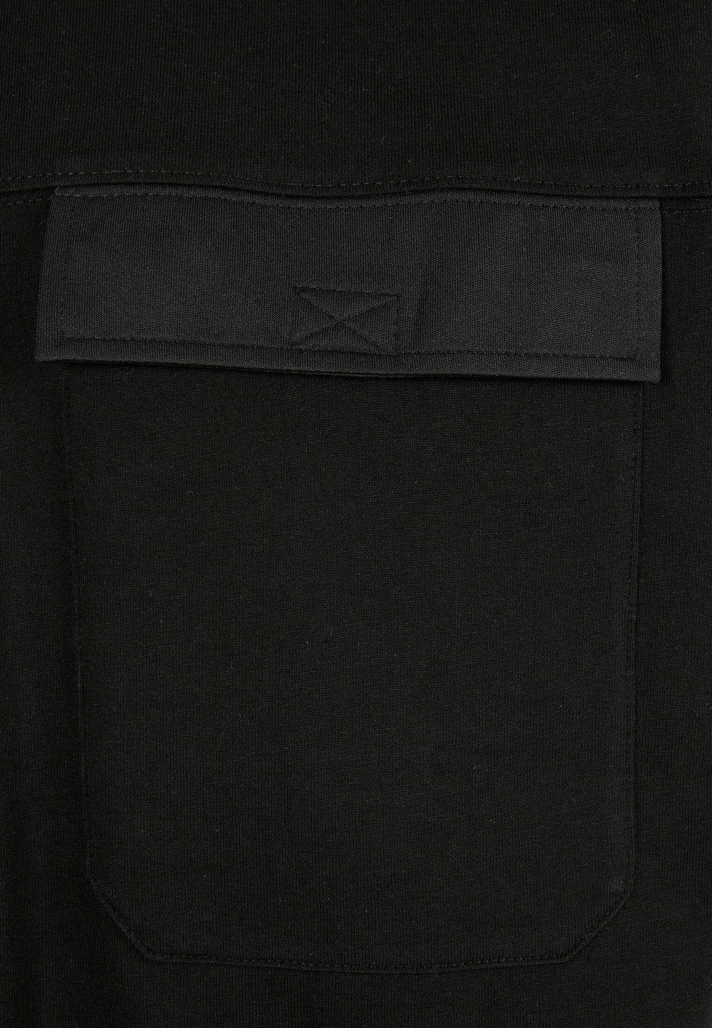 URBAN CLASSIC - Oversize Big Flap Pocket Tee T-shirt - black