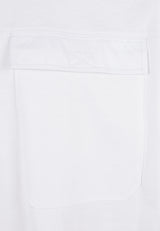 URBAN CLASSIC - T-shirt  Oversize Big Flap Pocket Tee - White