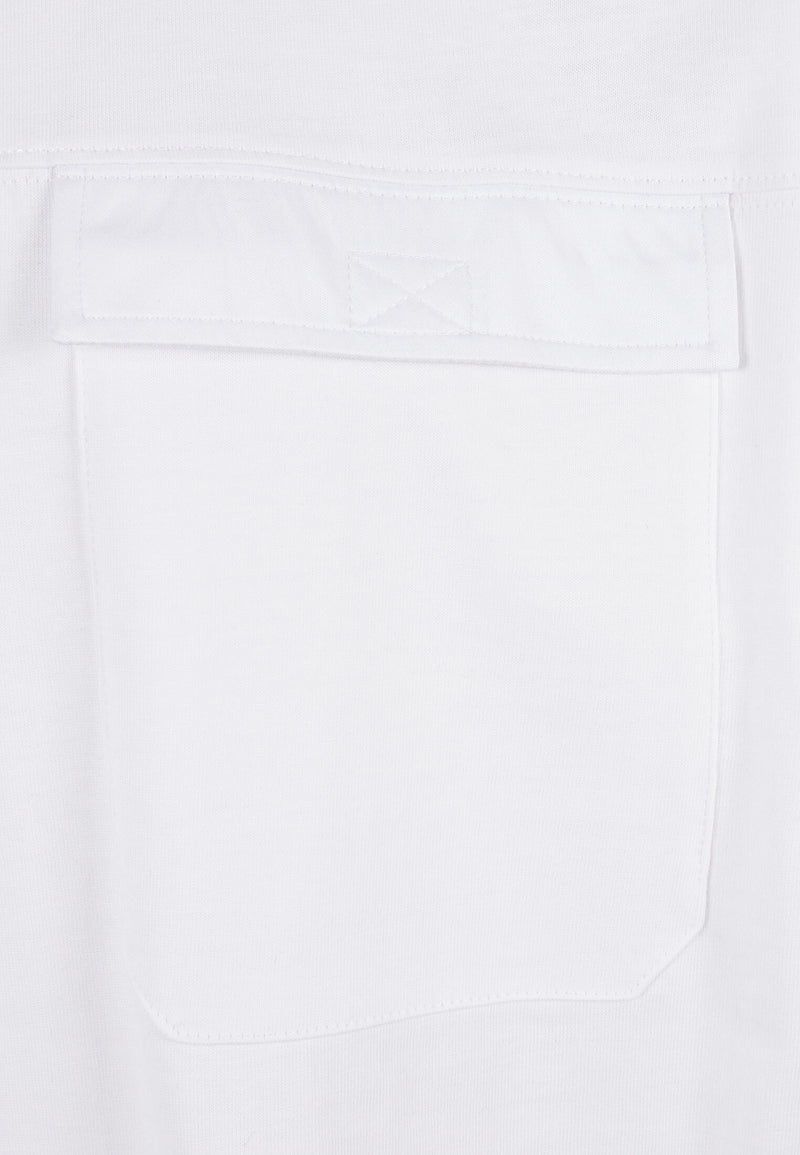 URBAN CLASSIC - T-shirt  Oversize Big Flap Pocket Tee - White