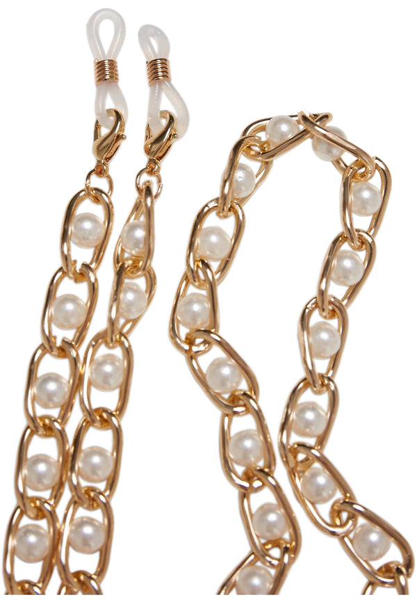 SODASHADE - sunglasses chain - gold with pearls 