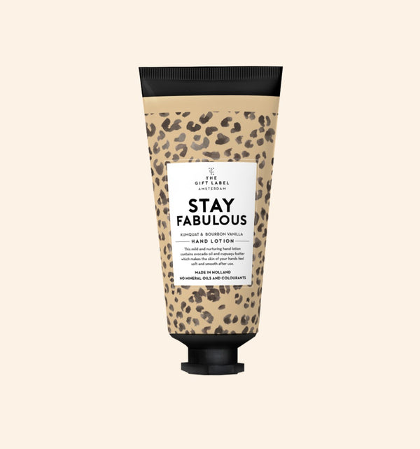 THE GIFT LABEL HAND TUBE LOTION STAY FABULOUS - Crema mani