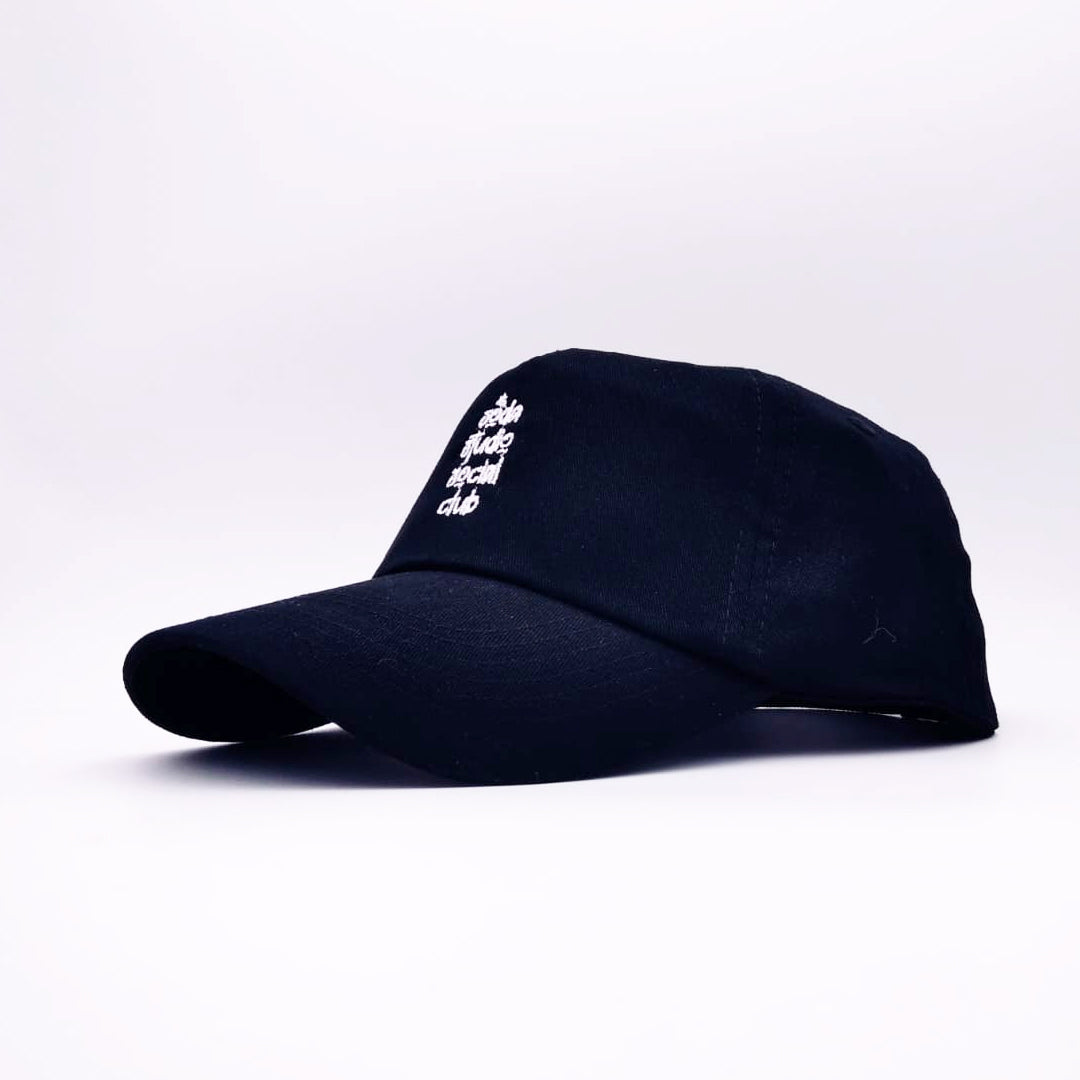 Soda StudioSoda Studio Social Club Baseball Cap - Black/white 