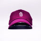 Soda Studio Soda Studio Social Club Baseball Cap - Wine/white 