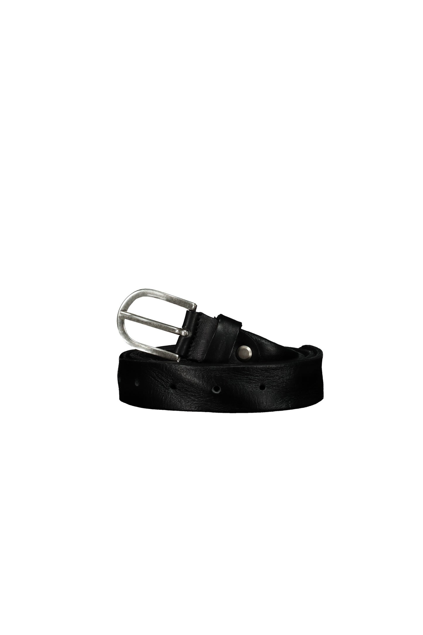 SODA - Genuine leather belt 25 mm - black 