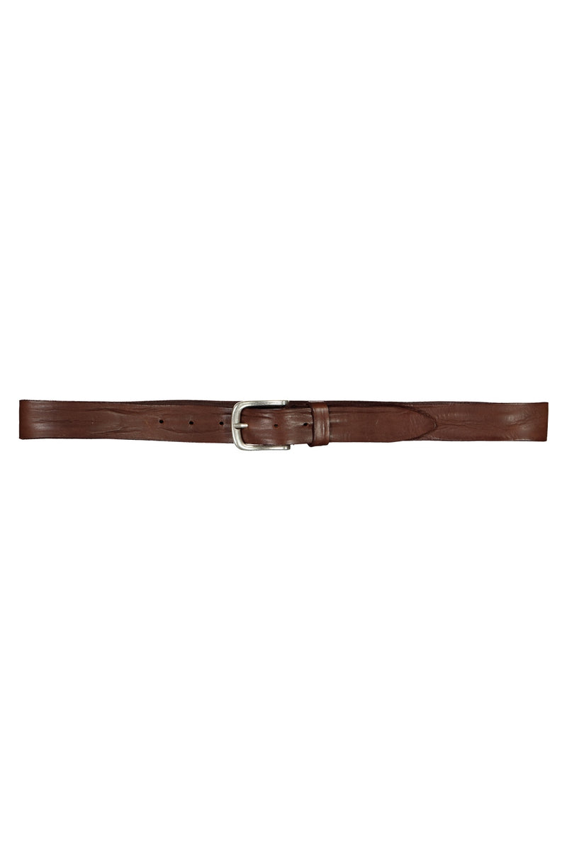 SODA - Genuine leather belt 35 mm - light brown 