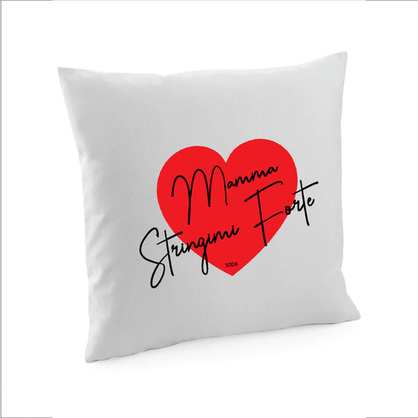 SODA - MOTHER'S DAY Cushion - mother heart light grey