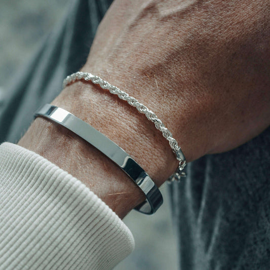 Soda - Rigid men's bracelet - simple