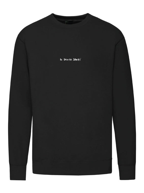 Soda Studio - The usual bang brushed sweatshirt - Black
