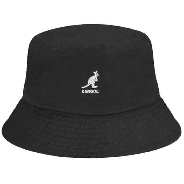 Kangol - Washed Bucket Hat Black