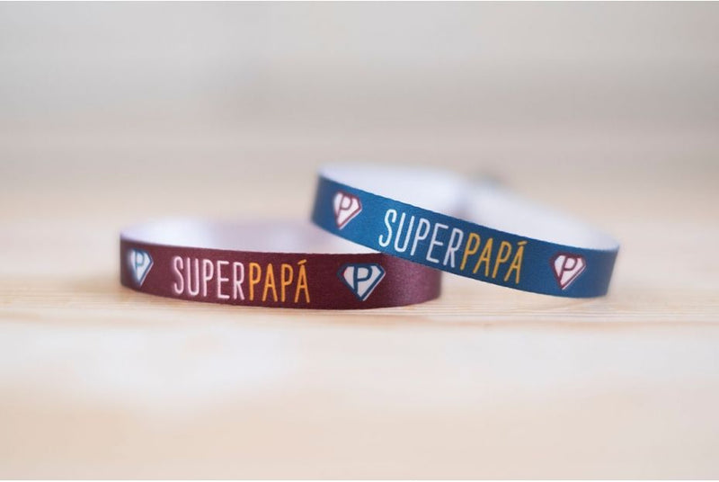 UO estudio "Superpapá" Bracelet Blue 