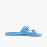 MEDUSE - mambo recycled rubber slipper - cyan