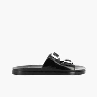 MEDUSE - mambo recycled rubber slipper - black