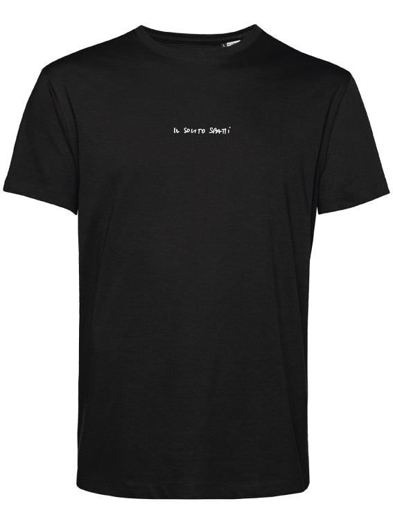 Soda Studio - T-Shirt  il solito sbatti  - Nero