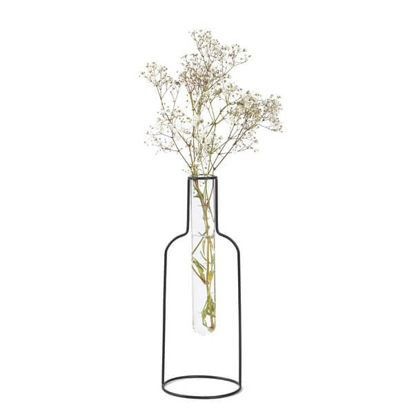 Balvi - Black Silhouette Bottle Vase